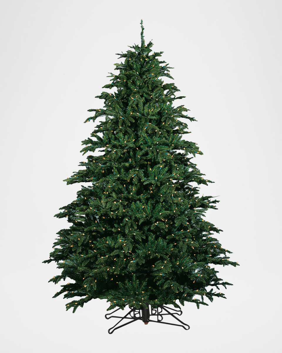 10' Alaskan Deluxe Pre-Lit Christmas Tree
